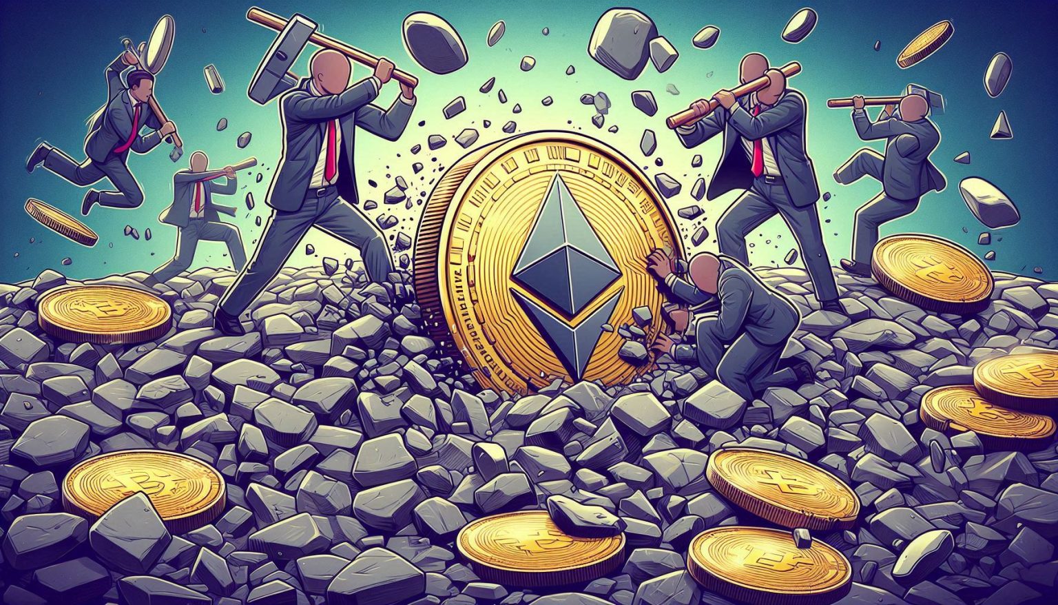Ethereum: La Pressione di Vendita e l’Impatto degli ETF