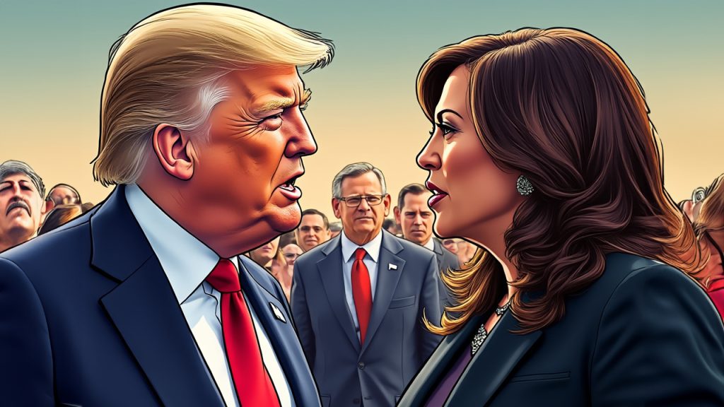 Trump Harris dibattito
