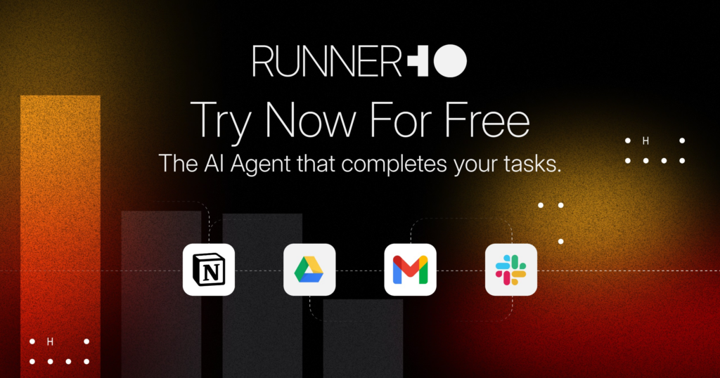 Runner H rivoluziona la produttività personale integrando l’intelligenza artificiale nelle tue app preferite